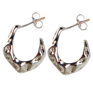 ARETES CHUNKY ACABADO MARTILLADO