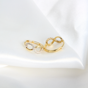 ARETES INFINITO ETERNO CON BRILLO