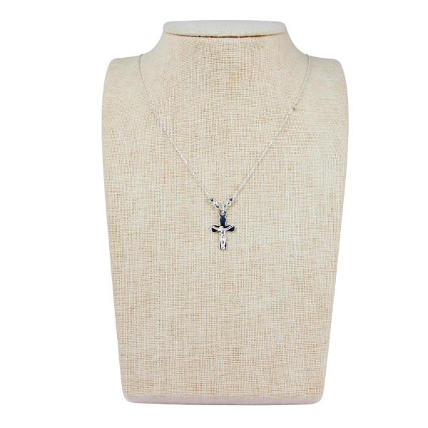 Gargantilla Crucifijo Clásico de Plata Estuche Gratis 3 22 1