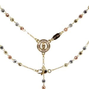 Rosario Virgen De Guadalupe ESTUCHE DE REGALO