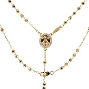 Rosario Virgen De San Juan ESTUCHE DE REGALO