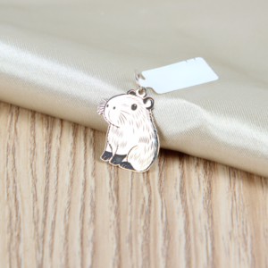 Dije de Capybara Plata .925
