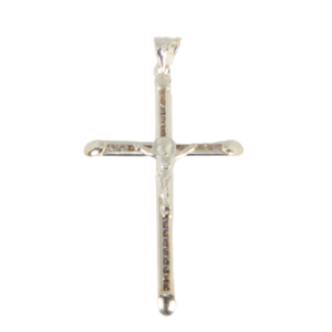 Dije Cristo Con Circonias Plata .925 Regalo para Papá