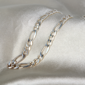 Cadena 3x1 Cubana de Plata .925 Regalo Para Papá
